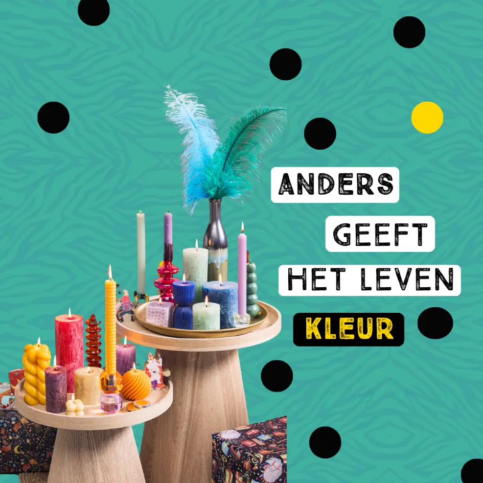 Anders geeft het leven kleur